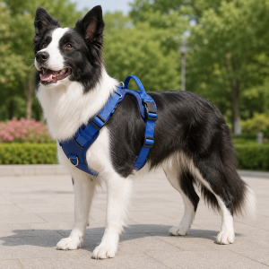 No-pull reflective adjustable dog harness product image